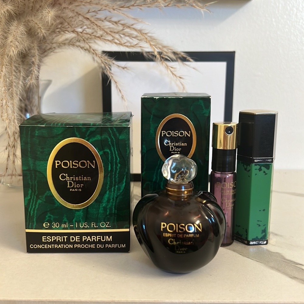 Christian Dior Poison Set & Vintage Bottles Bundle - Luxury Gift - Picture 9 of 9